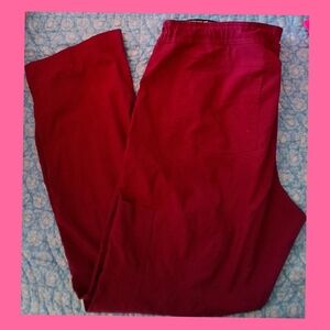 🌸3/$10-Burgandy Scrub Pants